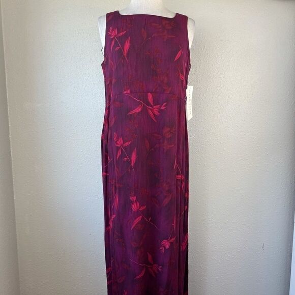 NWT Norton McNaughton Floral Maxi Dress Size S - Picture 1 of 10